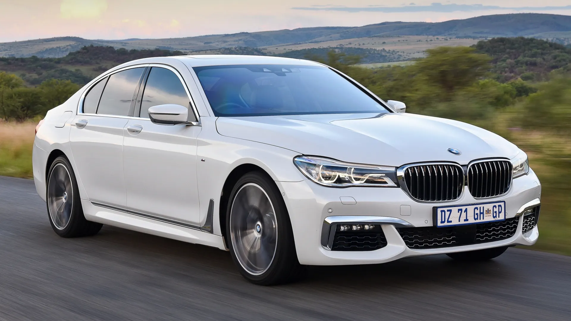 BMW 7 Series With Driver