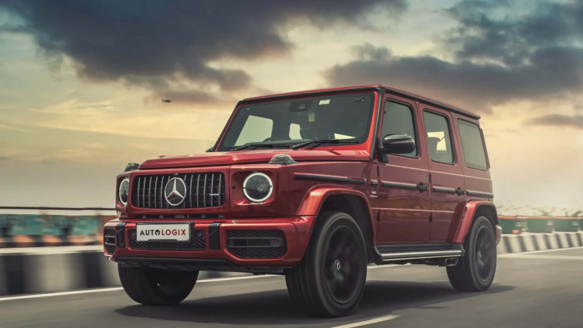 Mercedes AMG G63s With Driver