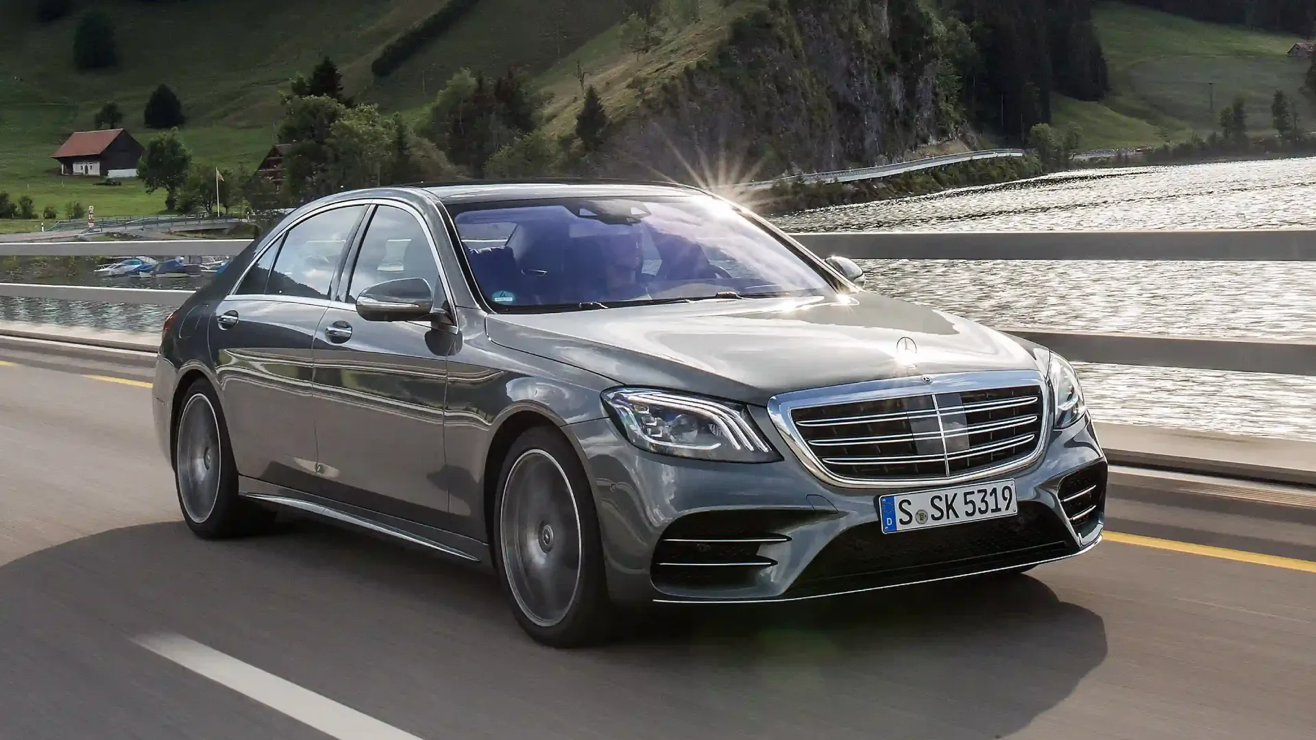Mercedes Benz S Class With Driver