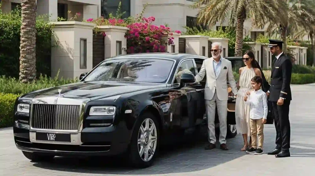 Car Rental Dubai with Driver: Corporate & Family Use
