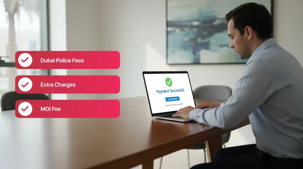 Police Clearance Certificate Fees in Dubai
