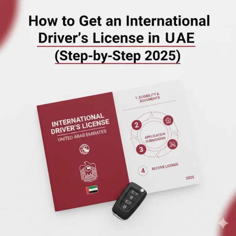 How to Get an International Driver License in UAE